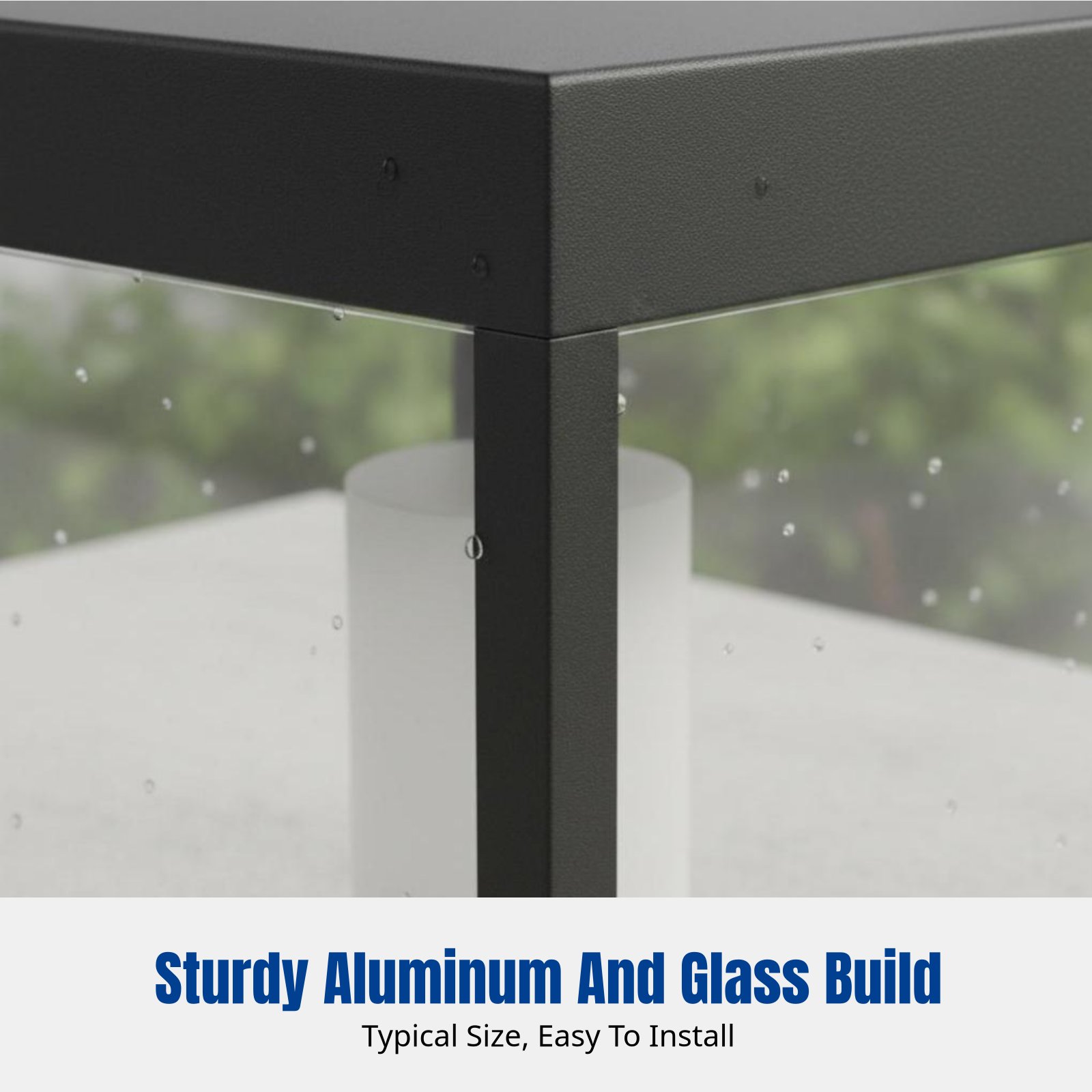 Outdoor Lighting Wall - Outdoor Post Cap Light, Waterproof LED