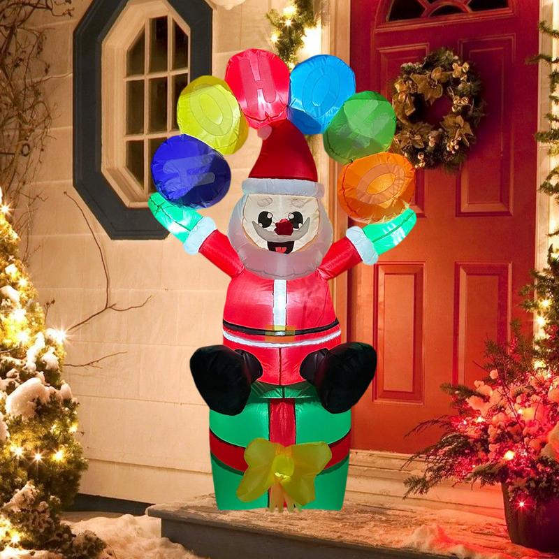 Blow Up Santa Inflatable Decor - Outdoor Lighting For Christmas 评论和价格