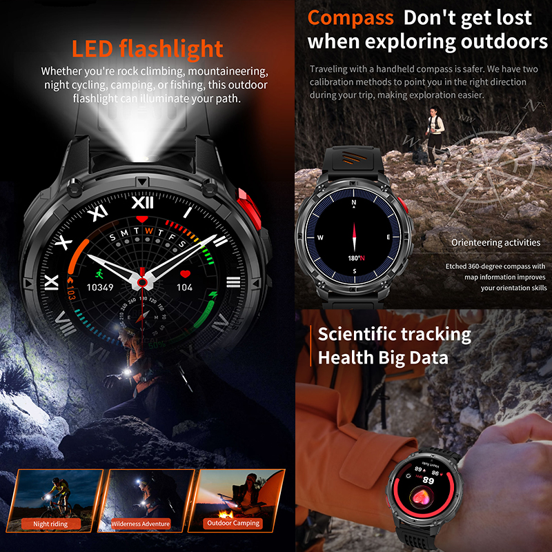 2026 New 1100mAh Men's Outdoor - Outdoor Lighting Japanese 评论和价格