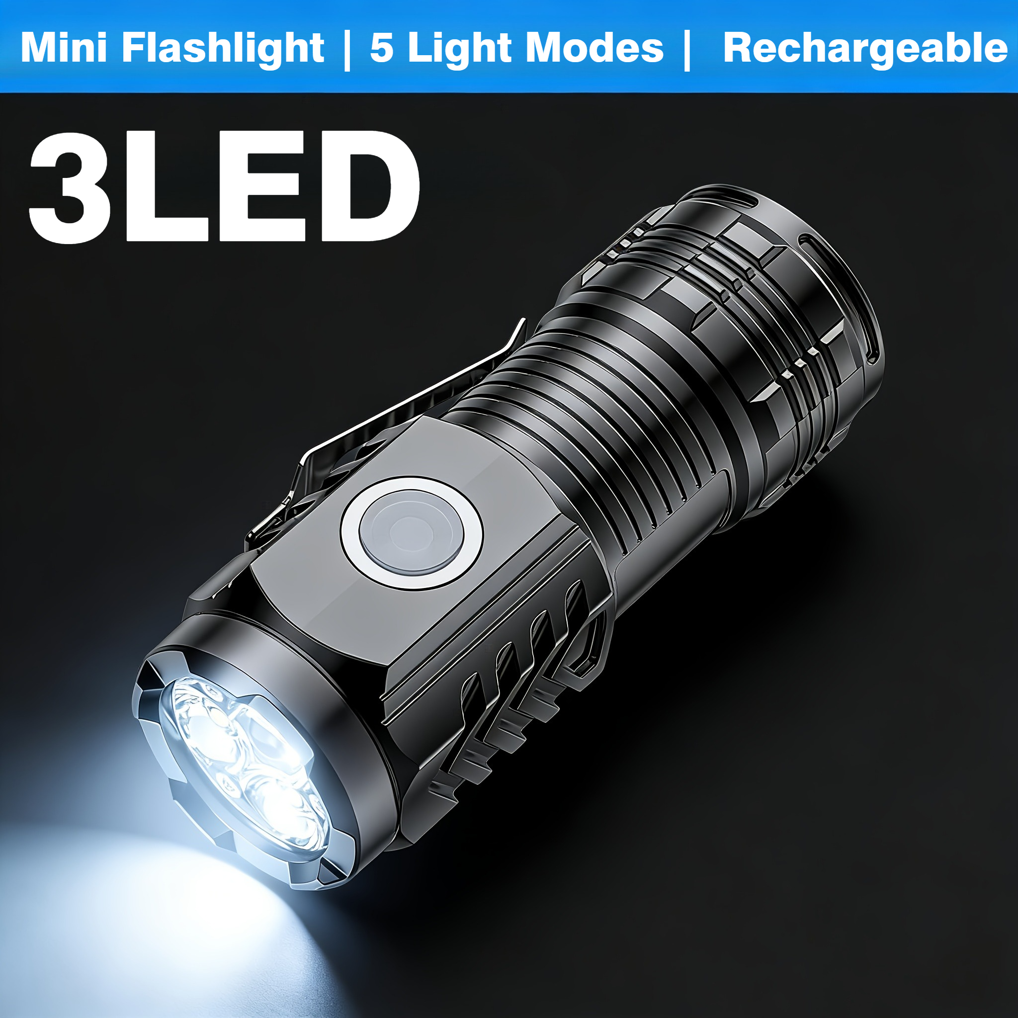 Portable Mini 3 LED Handheld F - Outdoor Lighting Nearby 评论和价格