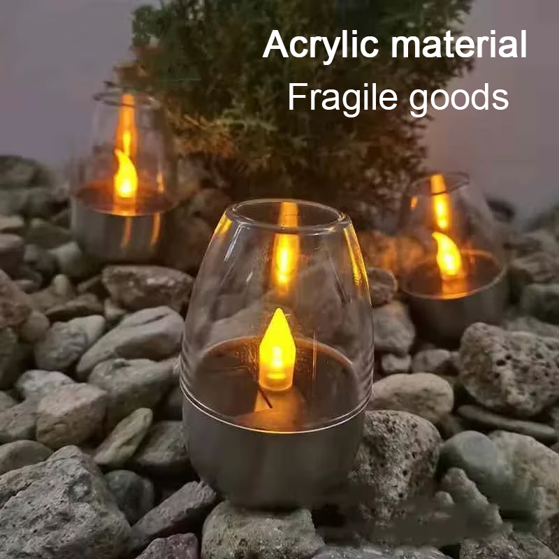 LED Solar Candles Light Flamel - Outdoor Lighting Transformer 评论和价格