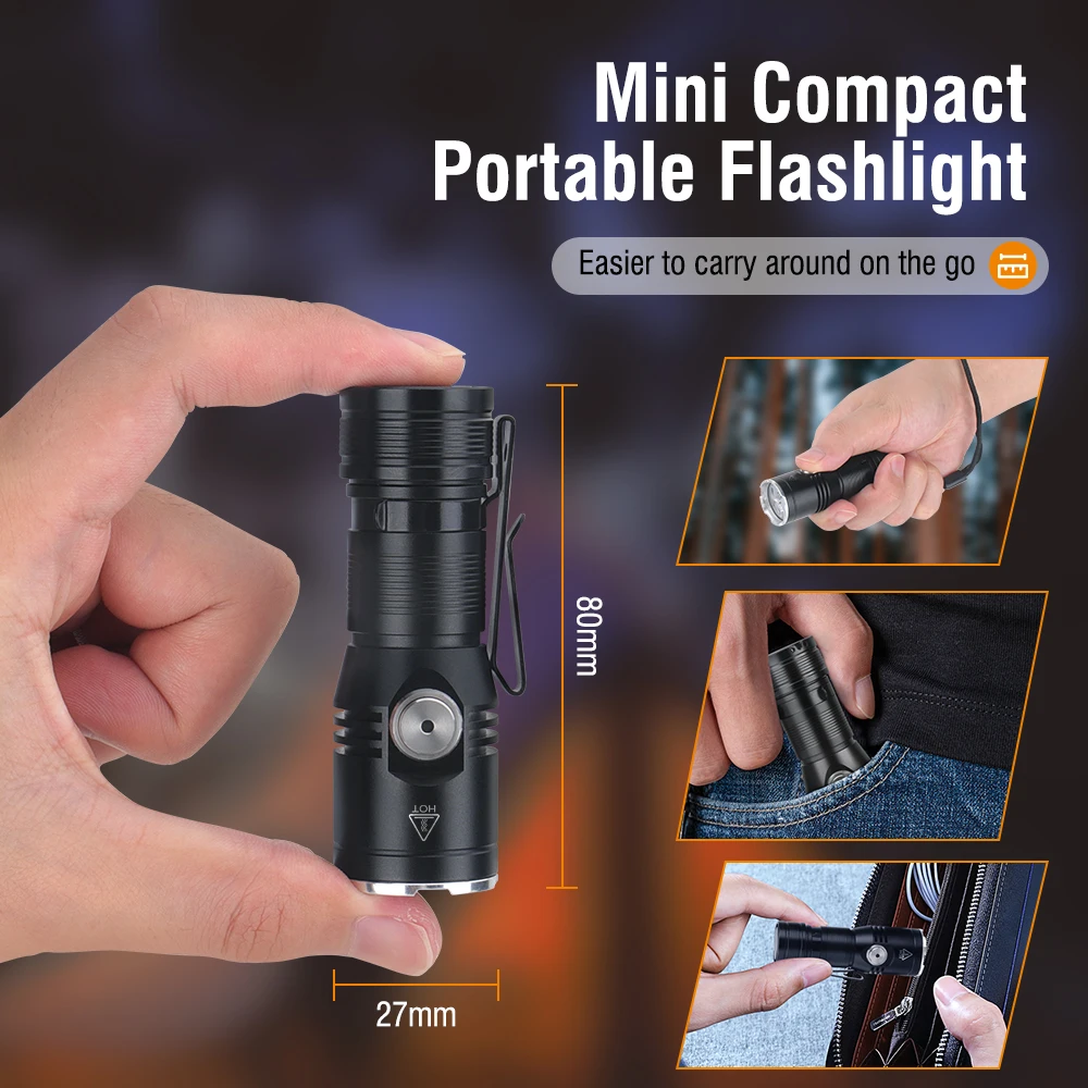 BORUiT ET15 EDC Flashlight Ult - Outdoor Lighting Nearby 评论和价格