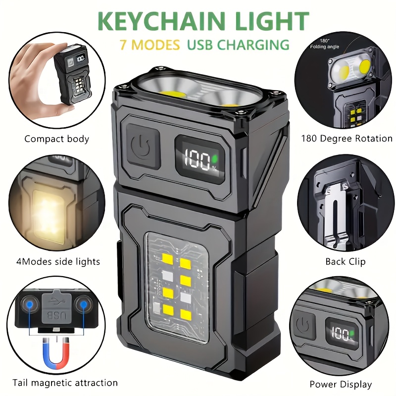 Mini Rechargeable LED Pocket F - Outdoor Lighting Setup 评论和价格