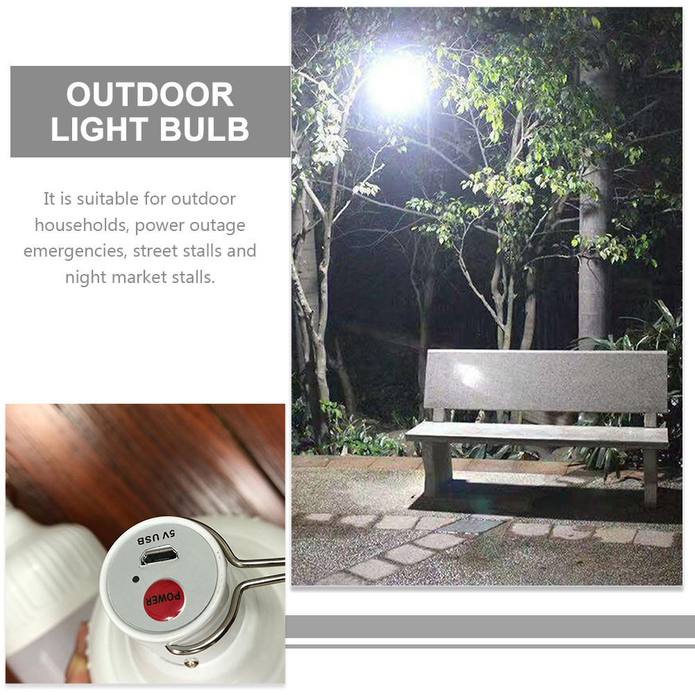 1 Set Of Usb Charge Bulb Recha - Outdoor Lighting Vendor 评论和价格