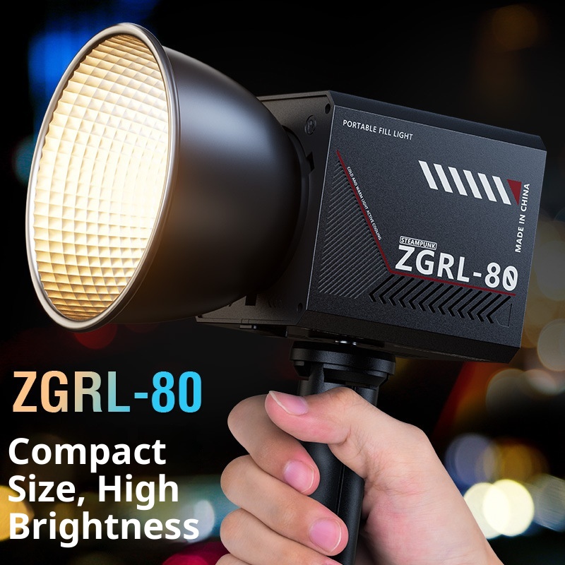 ZGRL80 80W COB Handheld Video  - Outdoor Lighting Video Shooting 评论和价格