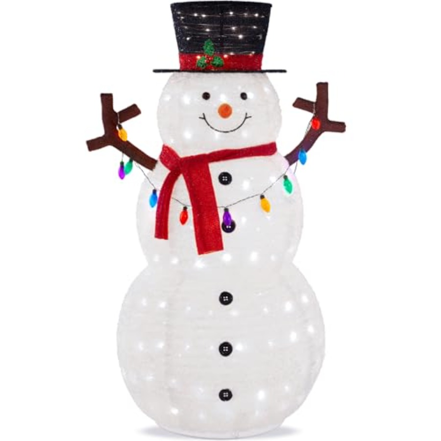 Outdoor Christmas snowman deco - Outdoor Lighting For Christmas 评论和价格
