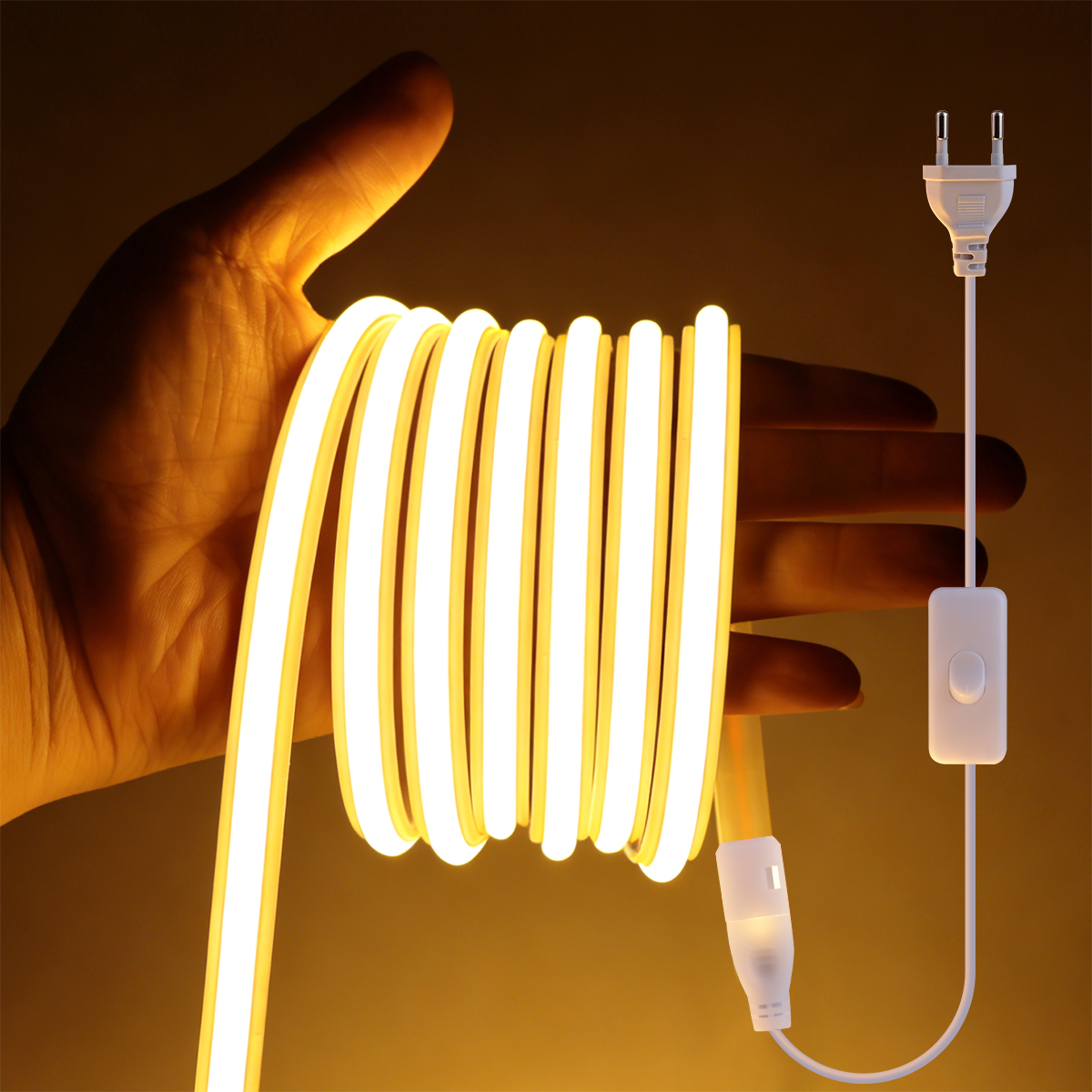 220V COB Led Strip High Densit - Outdoor Lighting Strip 评论和价格