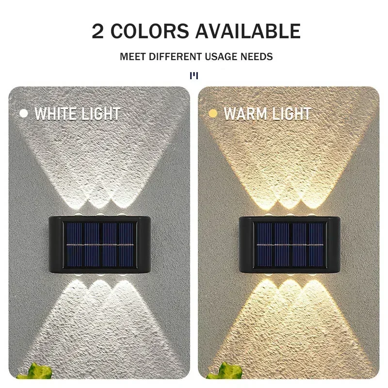 COB Solar Wall Lamp Outdoor Wa - Outdoor Lighting Wall 评论和价格