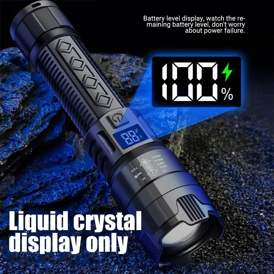 Tactical LED Flashlight 2000LM - Outdoor Lighting Nearby 评论和价格