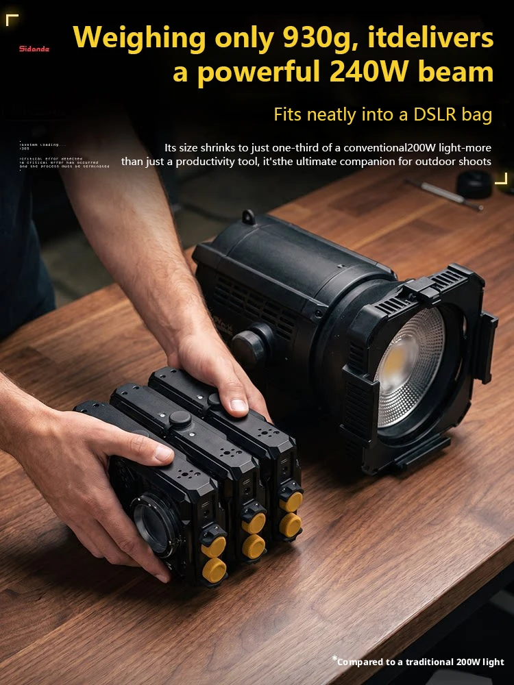 Sidande Q240C 240W Full Color  - Outdoor Lighting Video Shooting 评论和价格