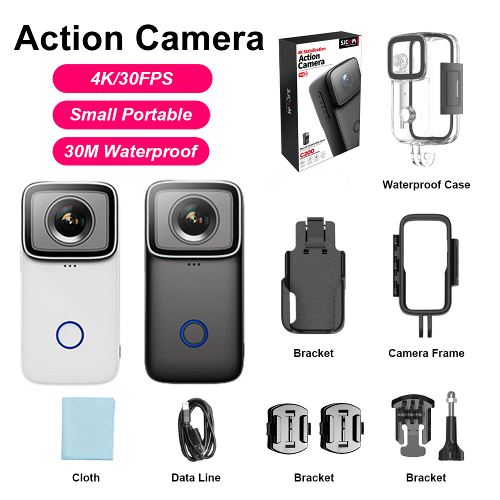 C200 4K 30FPS Waterproof Actio - Outdoor Lighting Japanese 评论和价格