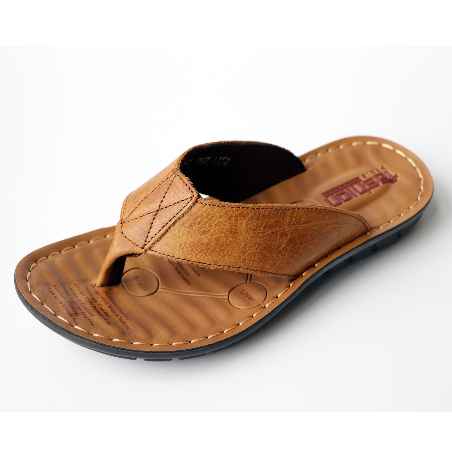 2026 Shoes Leather Men's Flip  - Outdoor Lighting Trends 评论和价格