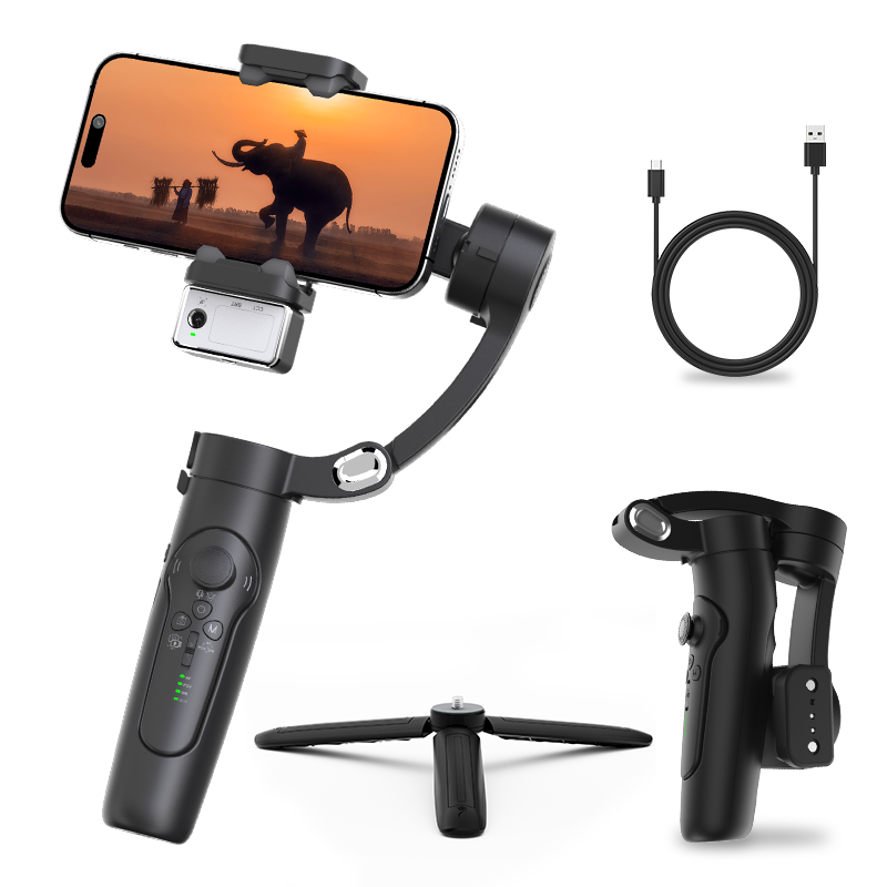 Outdoor 3 Axis Handheld Gimbal - Outdoor Lighting Video Shooting 评论和价格