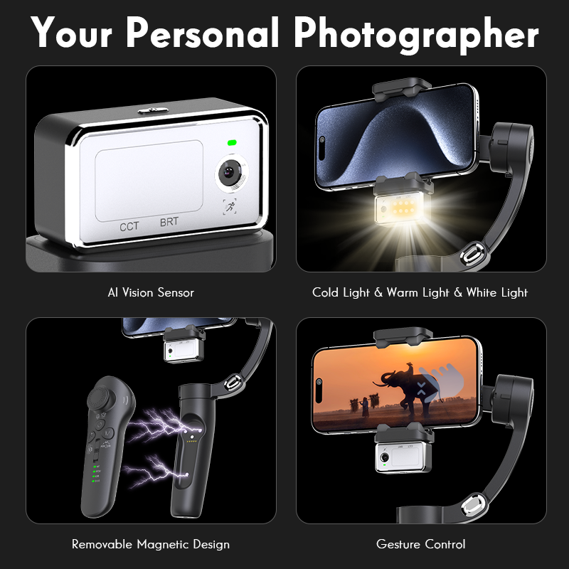 Outdoor 3 Axis Handheld Gimbal - Outdoor Lighting Video Shooting 评论和价格