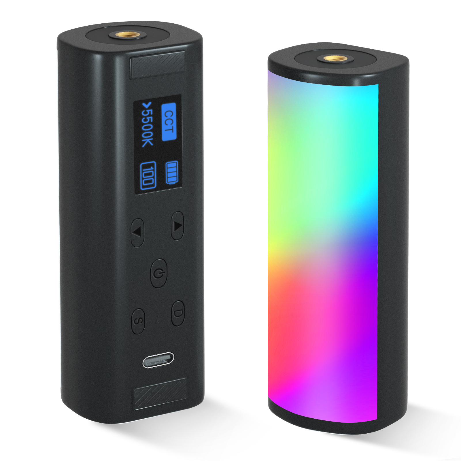 Mini Handle RGB LED Video Ligh - Outdoor Lighting Video Shooting 评论和价格