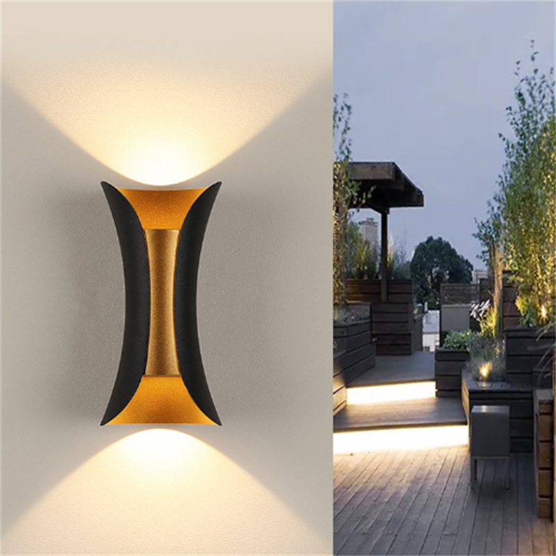 Aluminum Golden Body LED Wall  - Xl Outdoor Lighting 评论和价格