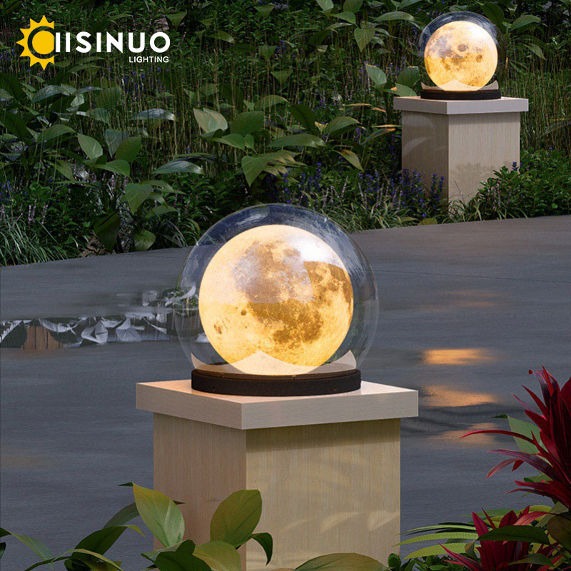 Creative Moon Pillar Lights Ou - Outdoor Lighting Year Round 评论和价格