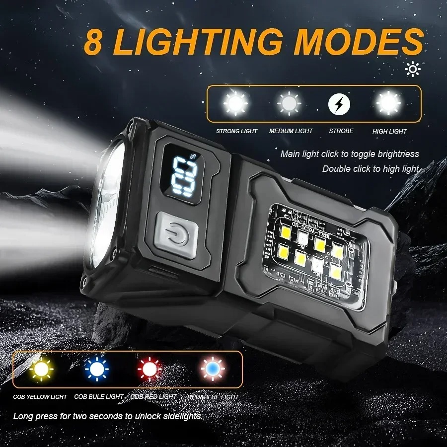 Mini USB Recharge LED Flashlig - Outdoor Lighting Nearby 评论和价格
