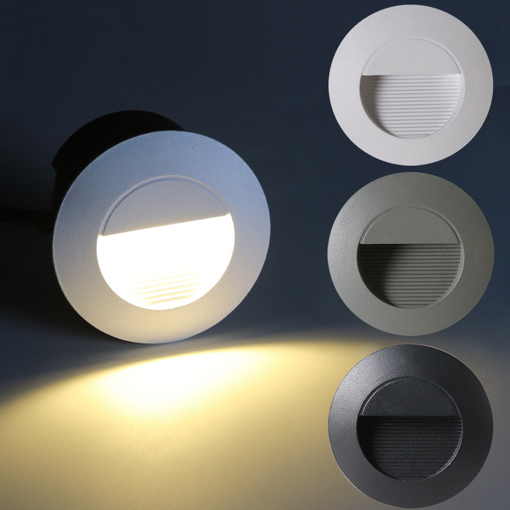 Outdoor Step Lighting 3W LED E - Xl Outdoor Lighting 评论和价格