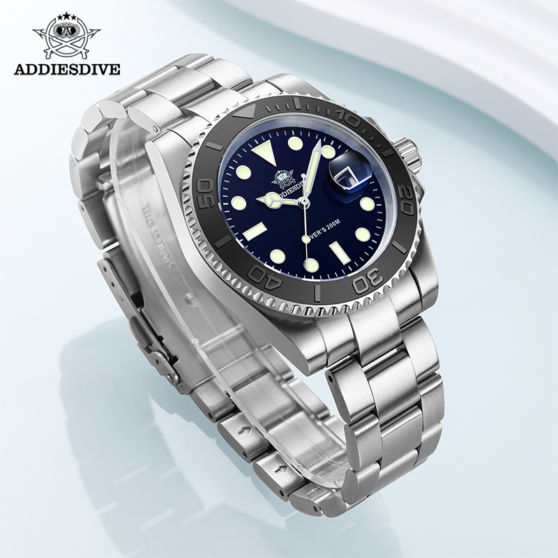ADDIESDIVE 41mm Men's Quartz W - Outdoor Lighting Japanese 评论和价格
