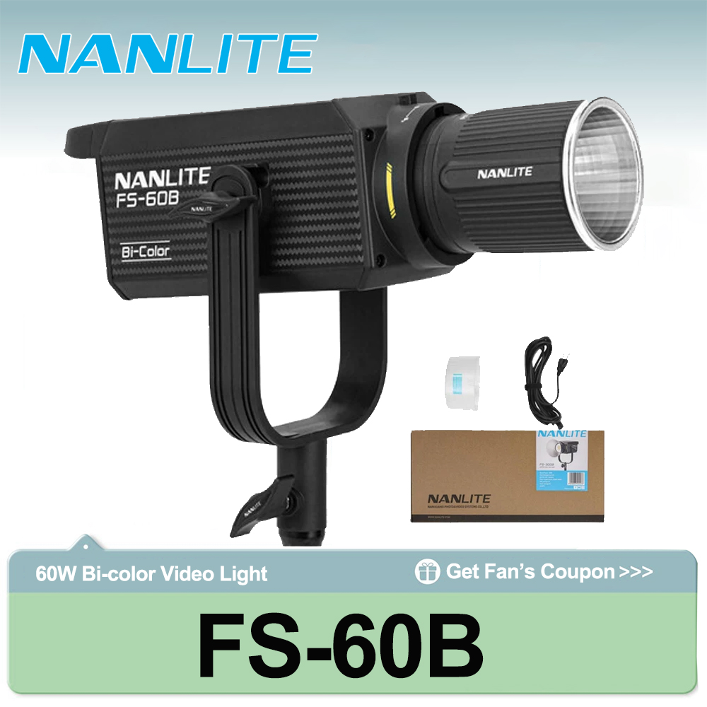 Nanlite FS-60B 70W Bi-color Sp - Outdoor Lighting Video Shooting 评论和价格