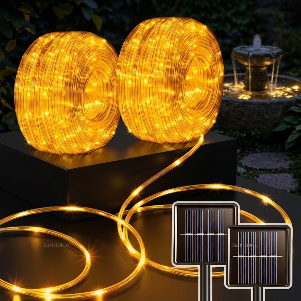 Outdoor Solar LED String Light - Outdoor Lighting For Christmas 评论和价格