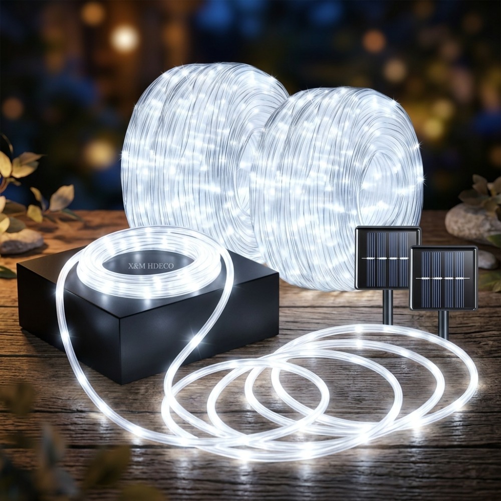 Outdoor Solar LED String Light - Outdoor Lighting For Christmas 评论和价格