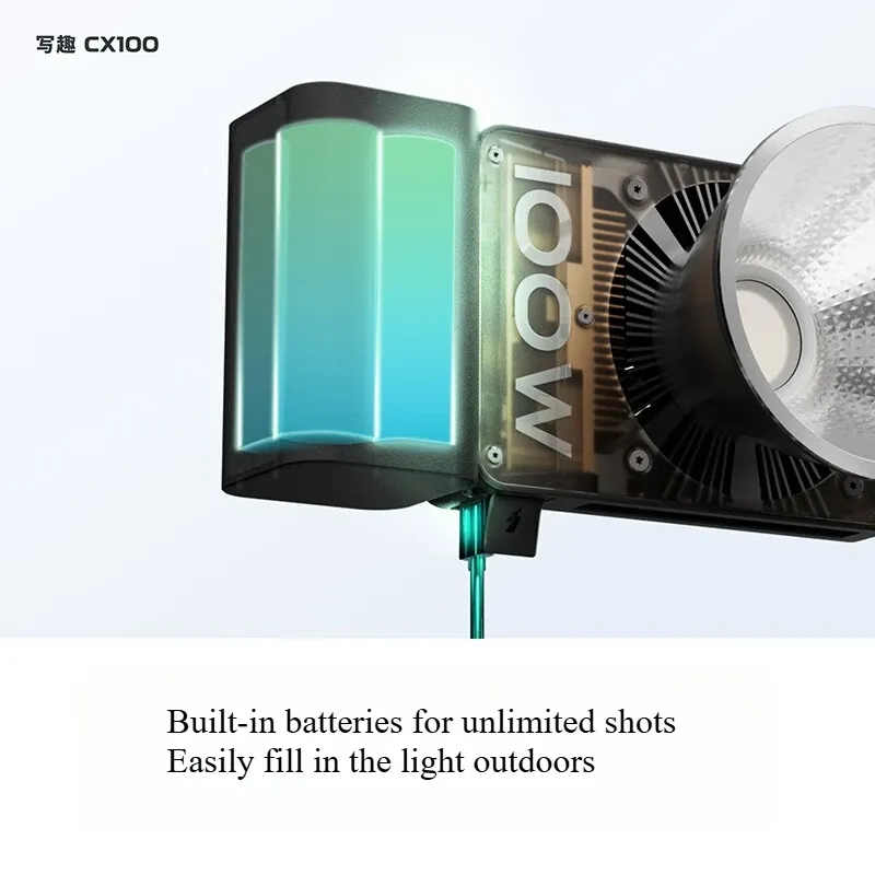 CINEPEER CX100 100W Profession - Outdoor Lighting Video Shooting 评论和价格