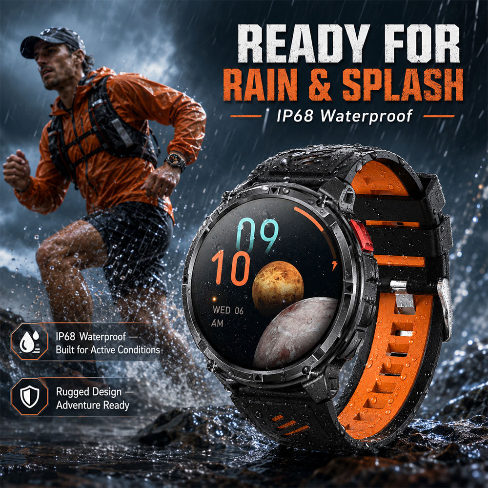 YAOCX AMOLED Smartwatch Men 11 - Outdoor Lighting Japanese 评论和价格