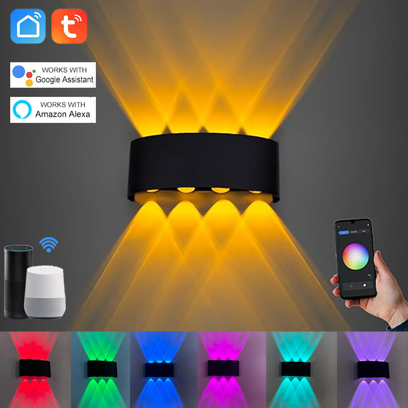 Tuya  Up and Down Wall Light S - Outdoor Lighting Zigbee 评论和价格