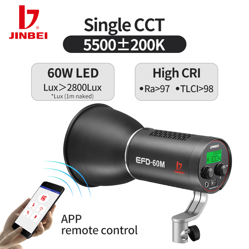 JINBEI EFD-60M High Quality LE - Outdoor Lighting Video Shooting 评论和价格