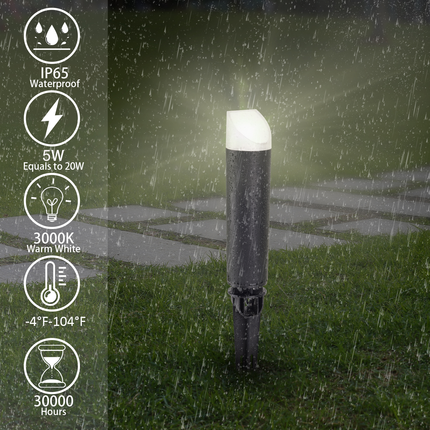 QACA LED Landscape Lighting Ou - Outdoor Lighting Transformer 评论和价格