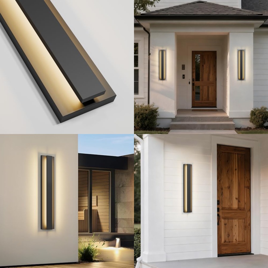 LamQee 23.6 ch Modern Outdoor  - Outdoor Lighting Wall 评论和价格