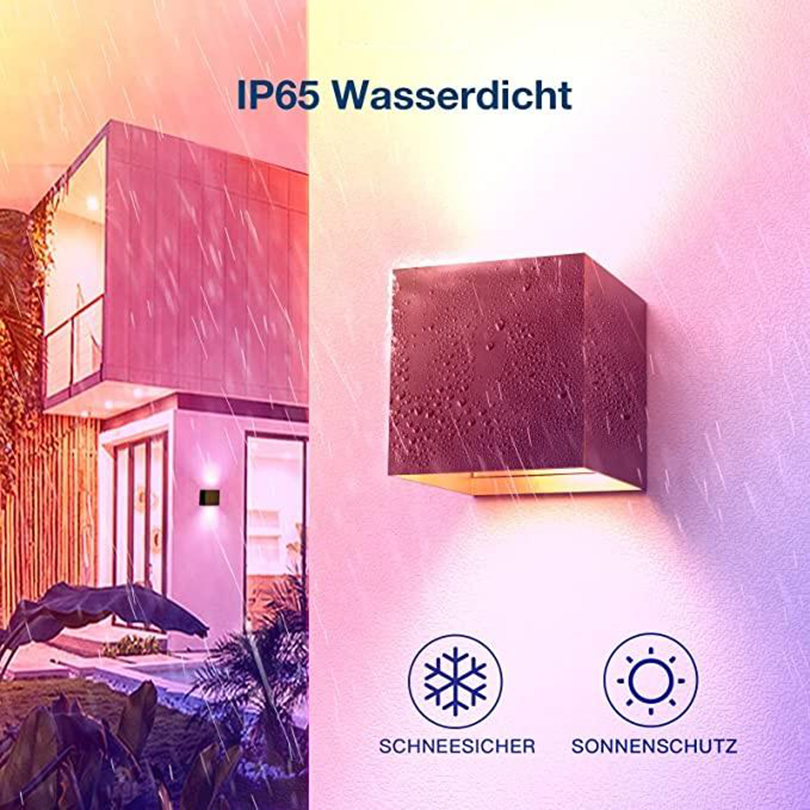 Tuya Smart WiFi LED Cube Wall  - Outdoor Lighting Zigbee 评论和价格