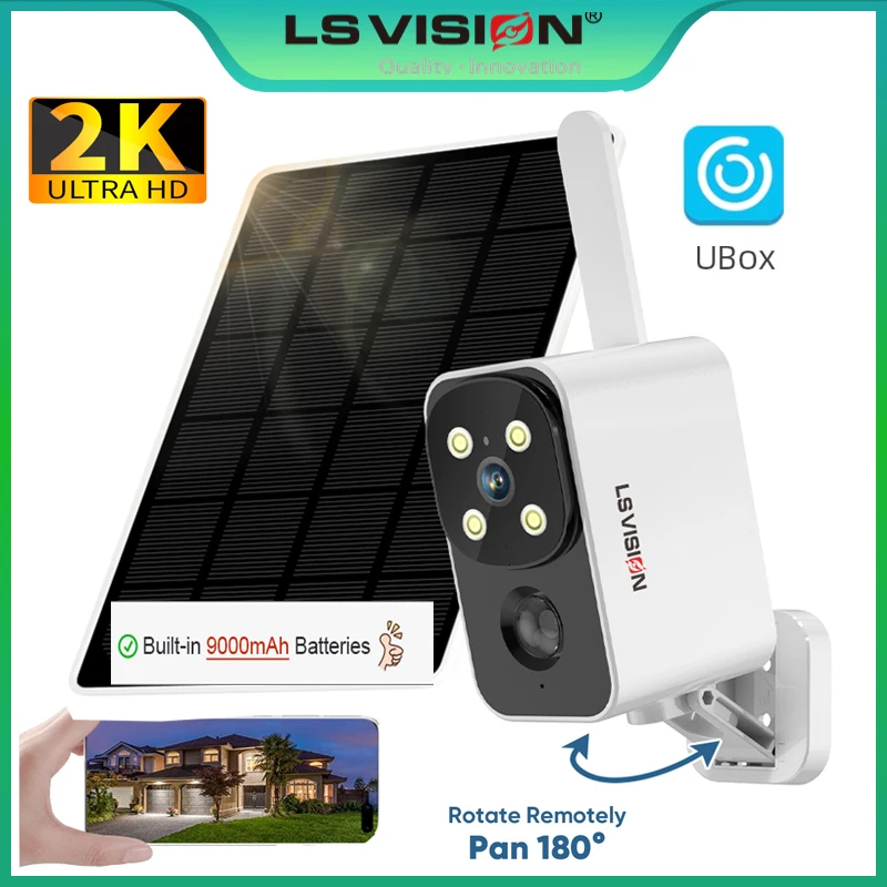 LS VISION Outdoor Solar Camera - Outdoor Lighting Transformer 评论和价格