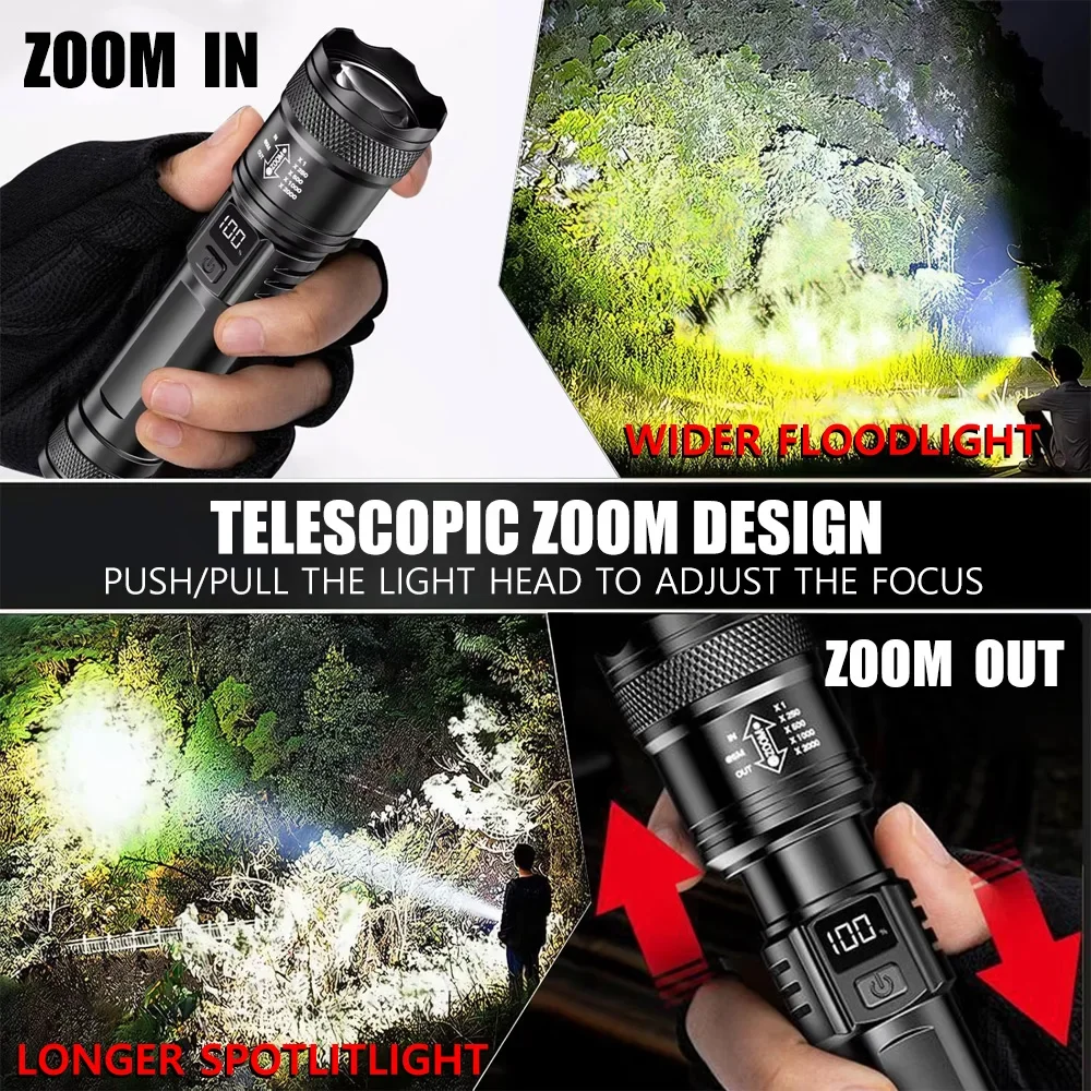 Rechargeable LED Flashlight Zo - Outdoor Lighting Nearby 评论和价格