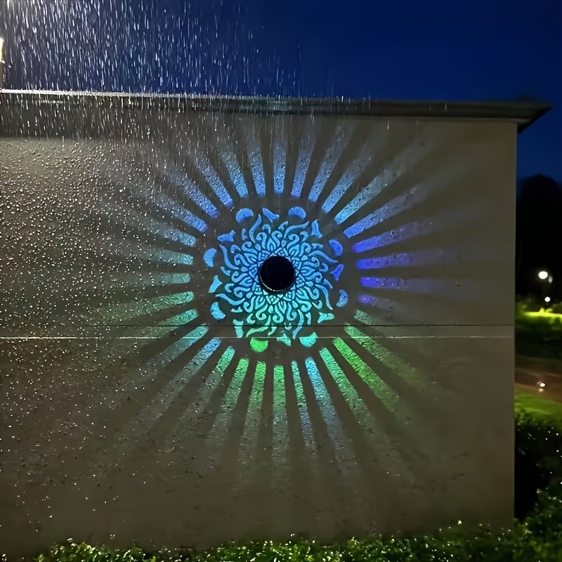 Solar LED Wall Light Mandala P - Xl Outdoor Lighting 评论和价格