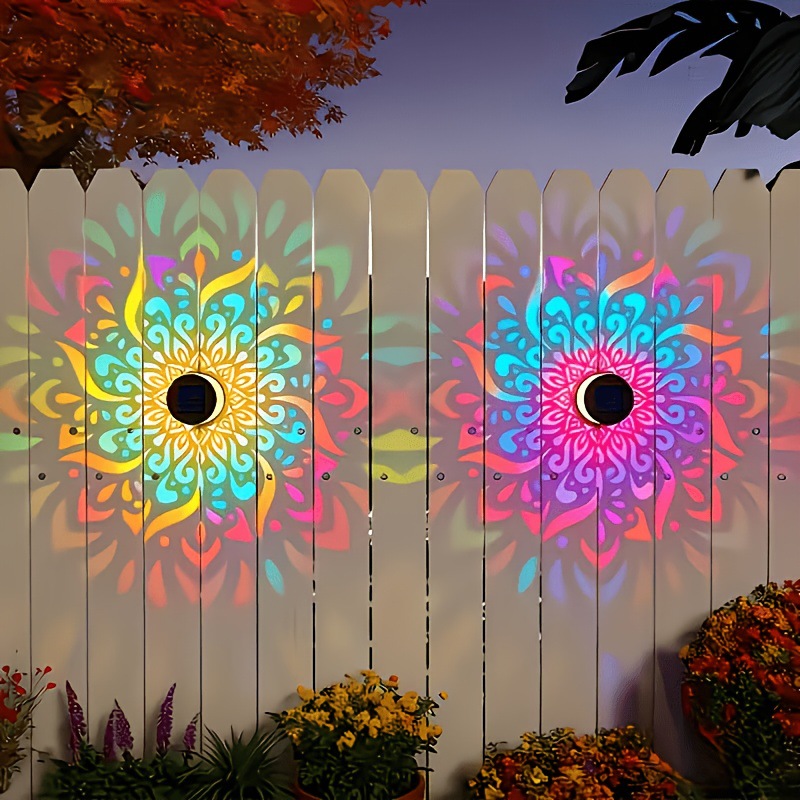 Solar LED Wall Light Mandala P - Xl Outdoor Lighting 评论和价格