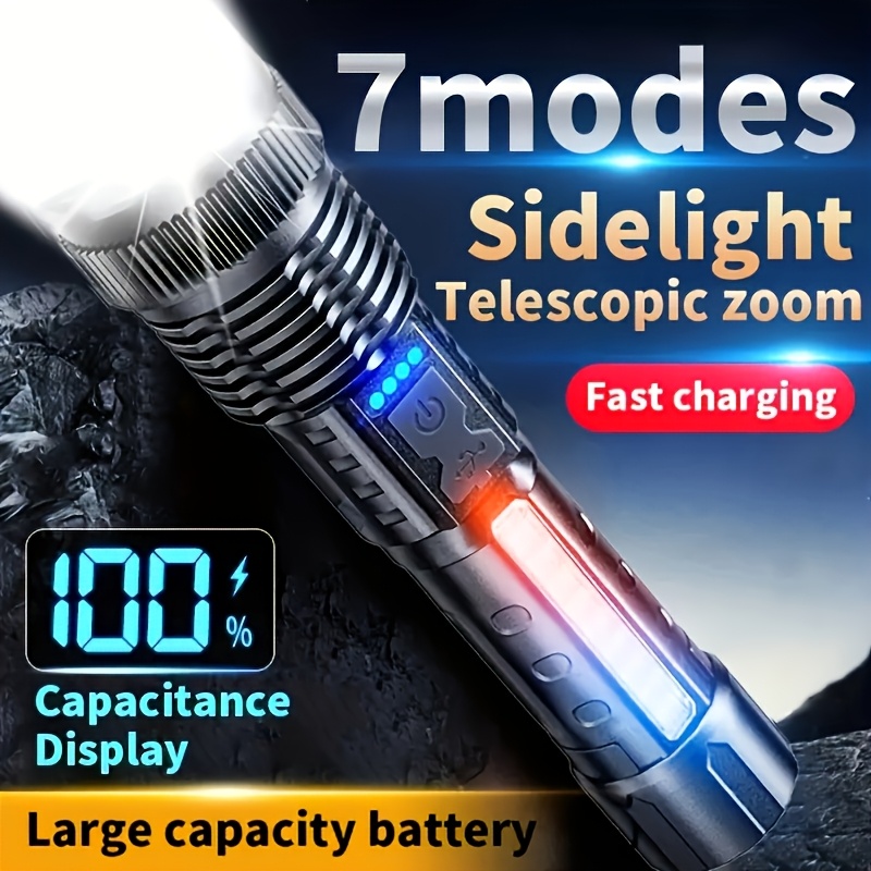 Powerful LED Flashlight Batter - Outdoor Lighting Setup 评论和价格