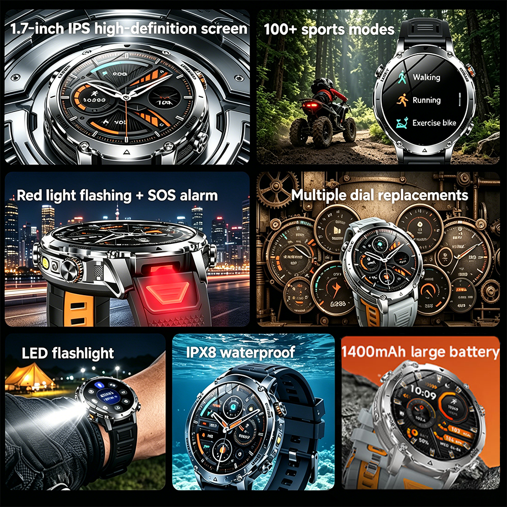 2026New Military Sports Smart  - Outdoor Lighting Japanese 评论和价格